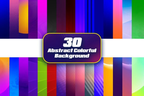 Abstract Colorful Background Review for Real Embroidery Projects