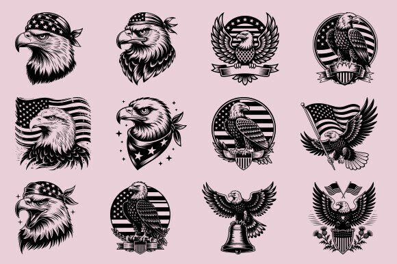 American Eagle SVG: A Versatile Graphic Design Asset for Crafts and Branding
