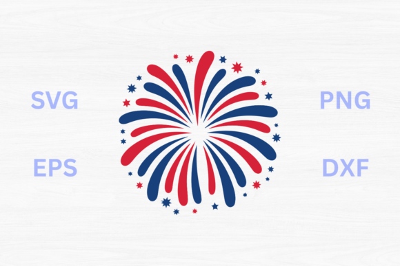 American Fireworks SVG: Graphics for Creative Crafters