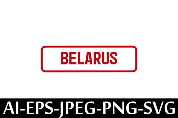 BELARUS Rubber Stamp Design Vector – A Freebie Graphic for Creative Sellers