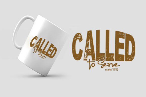 Called to Serve SVG: A Modern Graphic Design Asset for Crafts and Branding