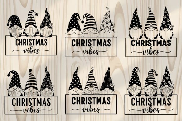 Christmas Gnome SVG Bundle – A Versatile Graphic Design Asset for Holiday Branding
