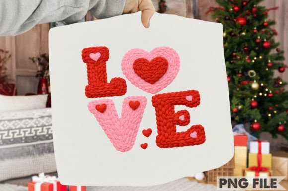Faux Yarn Valentine Png: A Versatile Graphic Design Asset for Branding and Marketing