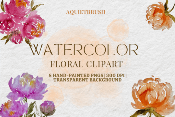 Hand-Drawn Watercolor Peonies: A Freebie Graphic for Real Crafting Magic