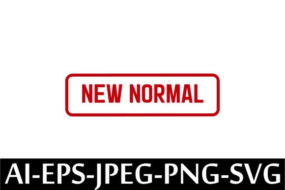 NEW NORMAL Rubber Stamp Design Vector – A Freebie for Graphics Lovers