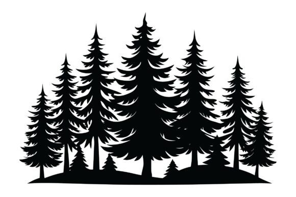Pine Tree SVG: A Versatile Graphic Design Asset for Crafts and Local Businesses